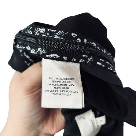 Anthropologie Cupro Wrap Pants Black Small - Picture 13 of 14